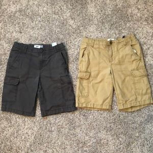 Pair of Boys Old Navy cargo shorts size 10